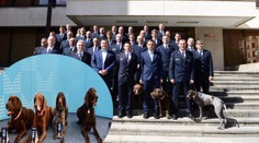Hasiči z USAR týmu dostali ocenění. Medaile mají i jejich psí parťáci!