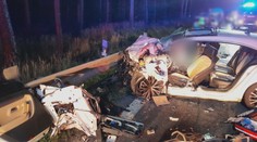 Mladík smetl dodávku s rodinou, tatínek zemřel. Policie dál hledá svědky