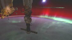 VIDEO: Záběry jako z fantasy filmu. Astronauti natočili polární záři z vesmíru