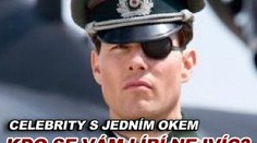 Celebrity s jedním okem. Kdo se vám líbí nejvíc?