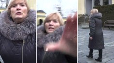 Pohřeb vědmy Jolandy byl plný konfliktů! Žena útočila na štáb TN.cz