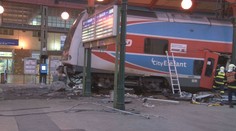 Strojvůdce, který boural na Masarykově nádraží, obvinila policie