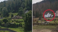 Z vybuchlého domu v Jílovém u Děčína zbyla jen hromada trosek