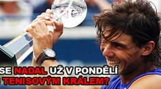 Nadal může být světovou jedničkou. Federer včera prohrál