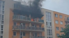 V Pardubicích vyhořel byt. Důvod požáru se nadále vyšetřuje