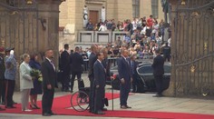Miloš Zeman přijal izraelského prezidenta. Na tiskové konferenci se omluvil za Lipavského