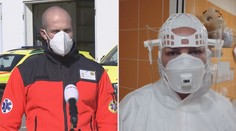 "Domů se chodím jen umýt a vyspat." Zdravotníci popsali život v první linii