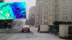 Sníh je tu! Podívejte se, kolik srážek spadne u vás. MAPY