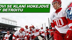 Hudlerovi se klaní hokejové legendy Detroitu