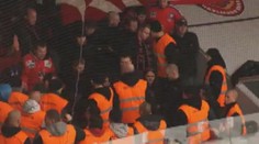 Bitkaři útočili na hokejovém zápase. Přituhuje, už se perou i dívky! VIDEO