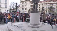Protest proti Zemanově milosti pro Baláka
