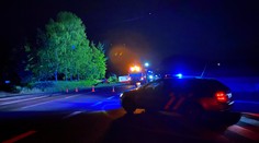 Dálnici D11 uzavřela hromadná nehoda. Čtyři lidé jsou zranění