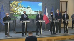 Babiš a Fiala svolali společnou tiskovou konferenci. Podpořili očkování