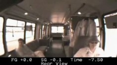Nehoda autobusu - video zevnitř!