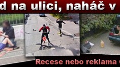 Porod na ulici, nahý muž v kufru auta. Recese, nebo reklama Googlu?