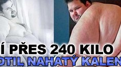 Váží přes 240 kilo. Nafotil nahatý kalendář