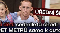 Týrání dětí: sedmiletá chodí DVACET METRŮ sama k autobusu