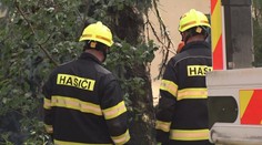 Kvůli bouřkám na Mělnicku několikrát zasahovali hasiči