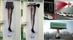 FOTO: Koukněte dívce pod sukni aneb Nejvtipnější billboardové reklamy