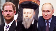 Už je to tady. Proroctví Nostradama se naplňuje, týká se Putina i prince Harryho