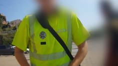 Muž se procházel Brnem v uniformě pražského strážníka. Hrozí mu pokuta