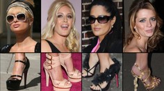 MÓDNÍ POLICIE: Paris Hilton, Salma Hayek... Sexy nohy v sexy botech
