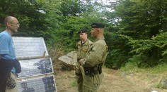 Vojenská policie vyzvala k vyklizení Peacelandu