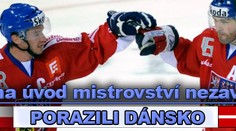 MS v hokeji: Češi deklasovali Dánsko 5:0. Štěpánek oslavil premiéru na MS nulou
