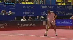 VIDEO: Skvělý úder při návratu Gorana Ivaniševiče