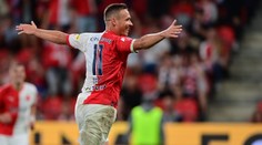 Slavia bavila. Tecl hattrickem pomohl k rekordní výhře. Hlavní je titul, říká