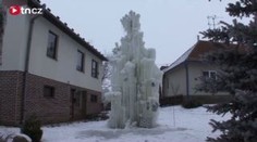 Kouzelný ledový strom a tradiční ledopád