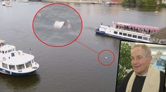 Smutný pohled: Tříska bojoval s vodou dlouhé minuty. VIDEO