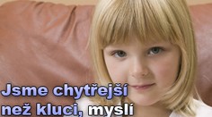 Jsme chytřejší než kluci, myslí si holčičky už od čtyř let