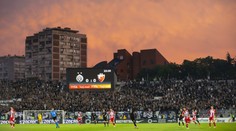 Tribuny se otevřely! Derby v Bělehradě sledovalo 15 tisíc diváků