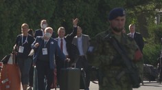 Vystrčil se vrátil z Tchaj-wanu, u letiště ho vítaly desítky lidí!