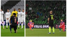 Pokleknout kvůli rasismu? V Lize mistrů to není povinné, Anglie se bouří