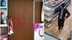 Tady zavraždili pumpařku Janu. Ve dveřích zůstal otvor po kulce