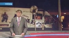 Video: Klatovský přišel při požáru o obytný vůz