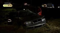VIDEO: Kamion smetl auto do pole, řidič je mrtvý