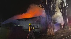 Kynologům z Vamberka shořela klubovna. Přišli jsme o všechno, ale nevzdáme se, říkají