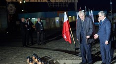 Zeman v Polsku navštívil místo, kde začala druhá světová válka