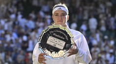 Divoká párty v centru Londýna a odlet tryskáčem. Muchová se po finále Wimbledonu odvázala