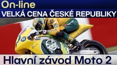 ON-LINE GRAND PRIX ČR: Dramatický závod Moto2 ovládl Ital Iannone