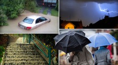 VÝSTRAHA: Českem se ženou velmi silné bouřky a krupobití!