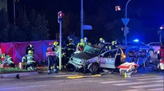 Dvě tragické nehody v jeden den. Zemřel řidič v Praze i na Mělnicku
