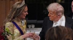 Trump složil neobvyklou poklonu princezně Kate. Nemohl z ní spustit zrak