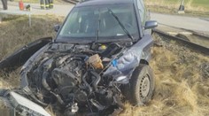 Srážka vlaku s autem na Třebíčsku uzavřela trať na několik hodin