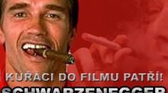 Schwarzenegger: kuřáci do filmu patří