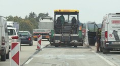 D1 jako staveniště. Oprava dálnice se táhne, skončí asi za dva roky
