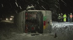 Přechod do Polska kvůli sněhu uzavřen! STOPku mají nákladní auta